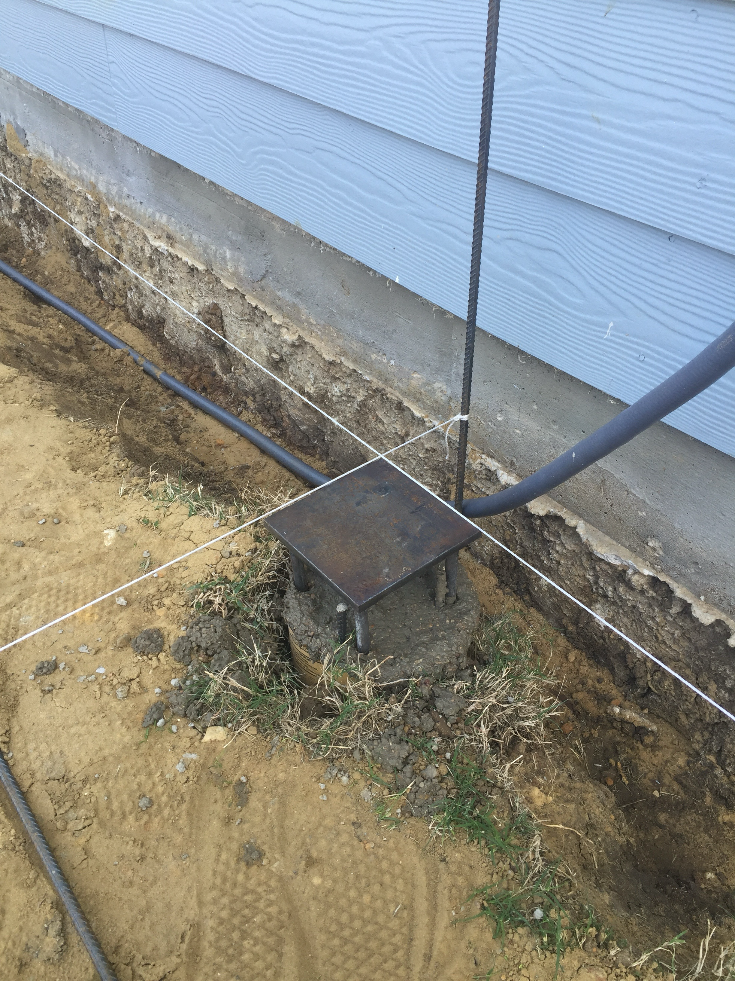anchor plates for pergola