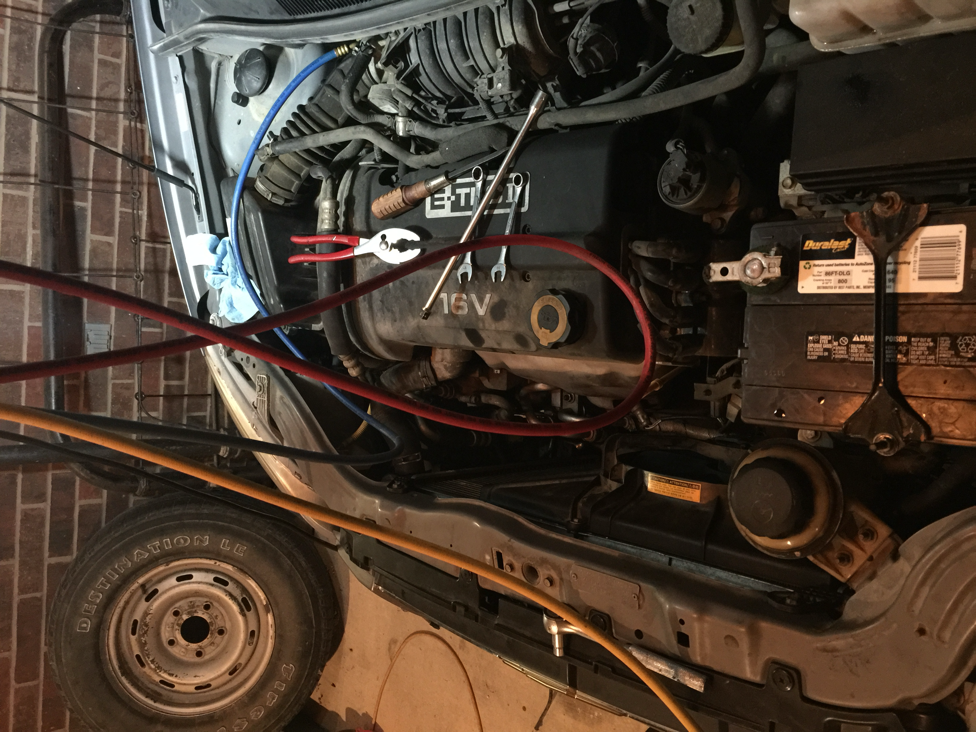 reassembled