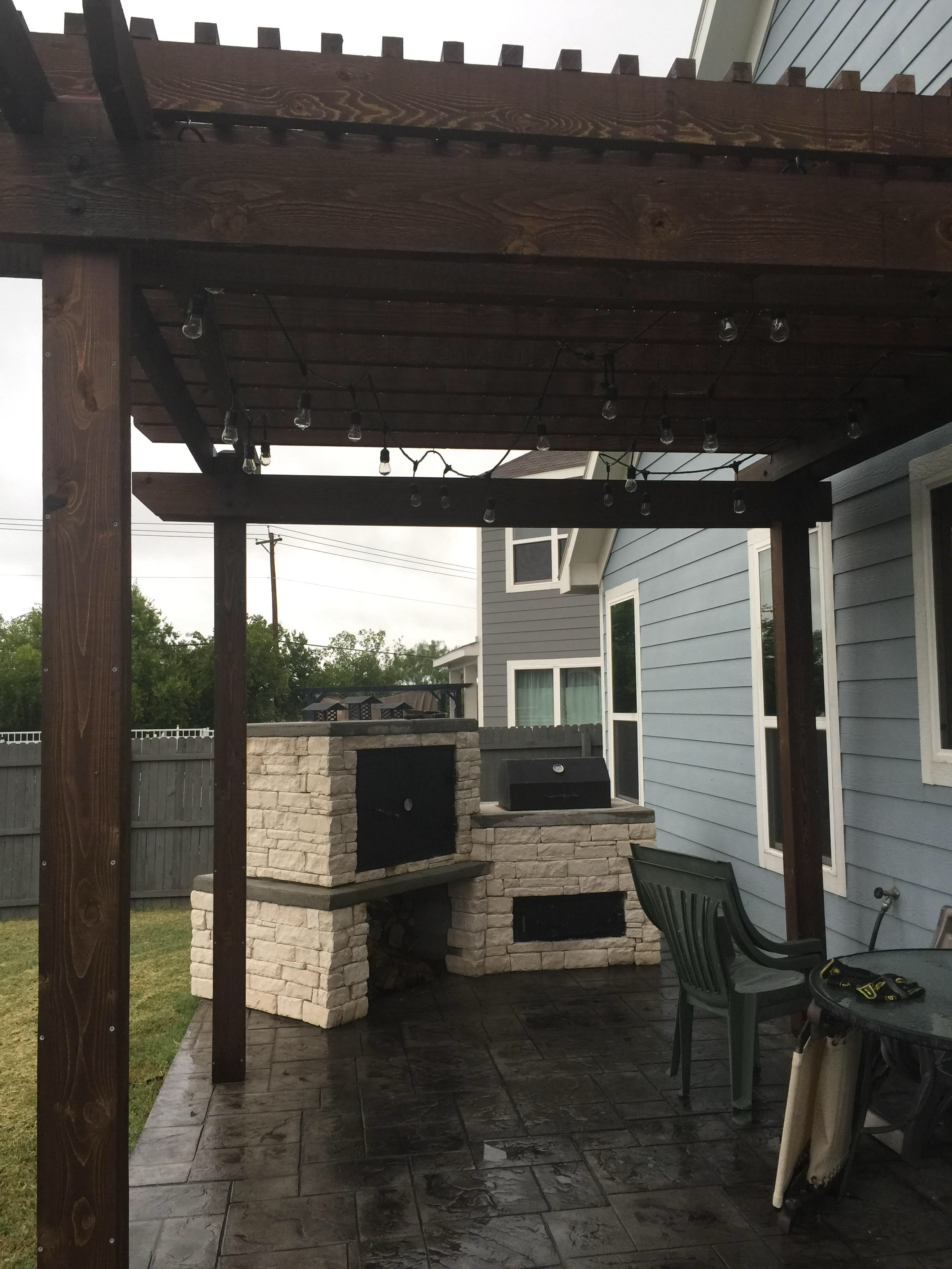 patio completed